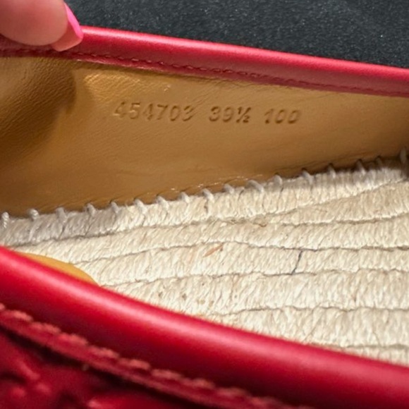 Women’s Red Gucci Espadrille shoe - Picture 6 of 6